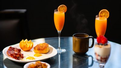 The Commonwealth breakfast and mimosas